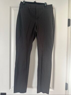 Old Navy Black Women's Pixie High Rise Dress Pants